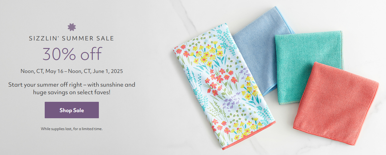 Norwex Summer Sale On Now! May 16 to June 01, 2025