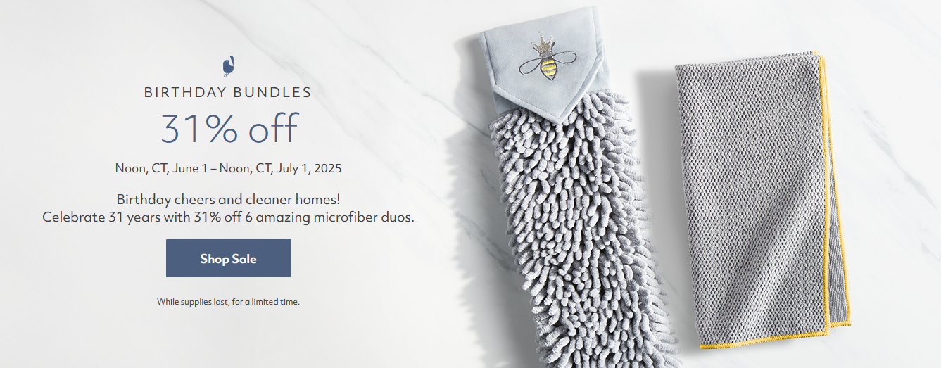 Norwex Canada 31st Birthday Sale